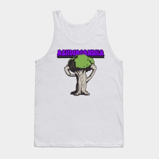 ASHWAGANDA - fitness supplement graphic Tank Top